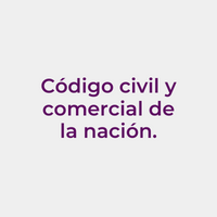 Código civil y comercial de la nación